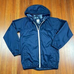 Lands’ End Big Kids Packable Rain Jacket XL